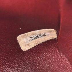 Pre Owned Chanel Chain Black Lambskin Leather Shoulder Bag