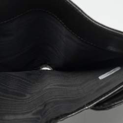 Pre Owned Chanel CC Timeless Black Patent Leather Trifold Wallet