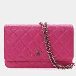 Pre Owned Chanel Caviar Wallet On Chain (WOC)