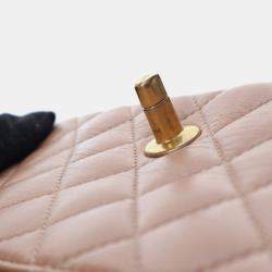 مملوكة مسبقًا Chanel Mini Lambskin Rectangular Top Handle Classic Flap Bag