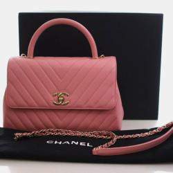 مملوكة مسبقًا Chanel Medium Caviar Coco Handle Bag