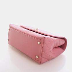 مملوكة مسبقًا Chanel Medium Caviar Coco Handle Bag