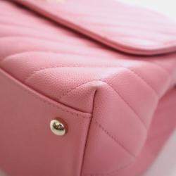 مملوكة مسبقًا Chanel Medium Caviar Coco Handle Bag