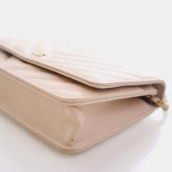 Pre Owned Chanel Caviar Paris-Athens Wallet On Chain (WOC)