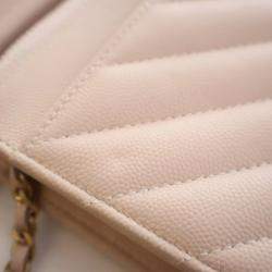 Pre Owned Chanel Caviar Paris-Athens Wallet On Chain (WOC)