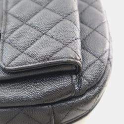 مملوكة مسبقًا Chanel Black Quilted Caviar CC Day Camera Bag