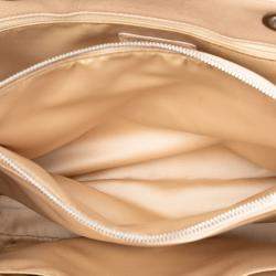 Pre Owned حقيبة يد توتس شانيل جراند شوبينج كافيار بني