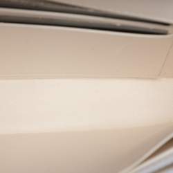 Pre Owned حقيبة كلتش شانيل "سي سي" جلد مبطن أسود