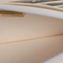 Pre Owned حقيبة كلتش شانيل "سي سي" جلد مبطن أسود