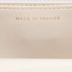 Pre Owned حقيبة كلتش شانيل "سي سي" جلد مبطن أسود