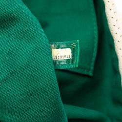 مملوكة مسبقًا حقيبة كتف شانيل جلد العجل الأبيض مثقبة قابلة للتوسيع