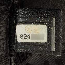 Pre Owned حقيبة شانيل كاميليا من جلد الشوكولاتة البني السويدي عملية كتف