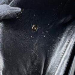 Pre Owned حقيبة شانيل ماتلسي مقبض علوي جلد كافيار أسود