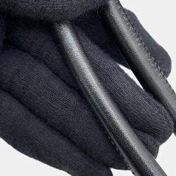 مملوكة مسبقًا Chanel Cambon Line Shoulder Bag Black Lambskin