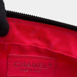 مملوكة مسبقًا Chanel Cambon Line Shoulder Bag Black Lambskin