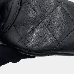 مملوكة مسبقًا Chanel Cambon Line Shoulder Bag Black Lambskin