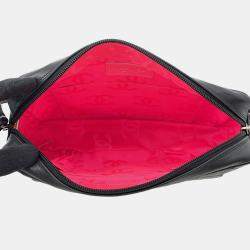 مملوكة مسبقًا Chanel Cambon Line Shoulder Bag Black Lambskin