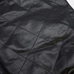 Pre Owned Chanel Chanel22 Backpack Black Shiny Calf Leather Size Small