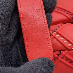 مملوكة مسبقًا Chanel Chanel19 Chain Shoulder Bag Red Lambskin