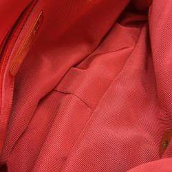 مملوكة مسبقًا Chanel Chanel19 Chain Shoulder Bag Red Lambskin