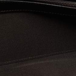 مملوكة مسبقًا Chanel CC Brown Python Continental Wallet