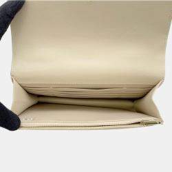 مملوكة مسبقًا Chanel Chain Shoulder Backpack Mini Matelasse Lambskin Bag