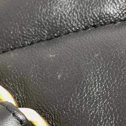 Pre Owned Chanel Coco Mark Cc Matelasse Small Shopping Bag Chain Shoulder Lambskin Black