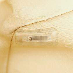 مملوكة مسبقًا Chanel Matelasse Coco Mark Diana Crossbody Chain Shoulder Bag In Beige Caviar Skin