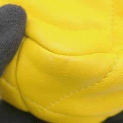 Pre Owned حقيبة شانيل كتف سلسلة شانيل19 ميتلاس كوكو مارك رفرف جلد حملان