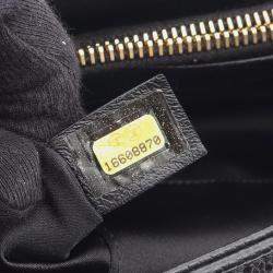 مملوكة مسبقًا حقيبة شانيل جراندي شوبينج جلد عجل سوداء GST ماتلاسليه