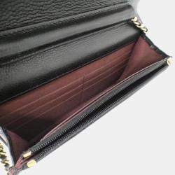 Pre Owned Chanel Timeless Classic Line Chain Wallet