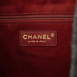 مملوكة مسبقًا Chanel Coco Mark Matelasse Backpack Black Denim Leather