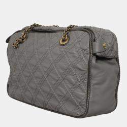 مملوكة مسبقًا Chanel Grey Calf Triptych Tote Bag