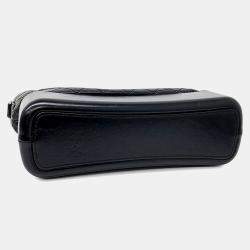 Pre Owned حقيبة شانيل هوبو جلد غابرييل سوداء كبيرة