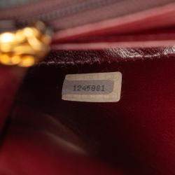 مملوكة مسبقًا حقيبة شانيل راب كاملة جلد خروف مستوية سوداء متوسطة