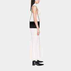 مملوكة مسبقًا Chanel Black Medium CC Quilted Lambskin Single Flap