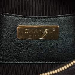 Pre Owned حقيبة خصر شانيل حزام جلد مبطن معدني كافيار