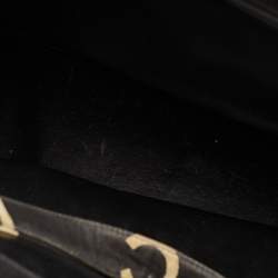 Pre Owned حقيبة شانيل كوكاو قديمة قماش كبير أسود شعار كوكو