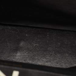 Pre Owned حقيبة شانيل كوكاو قديمة قماش كبير أسود شعار كوكو