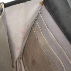 مملوكة مسبقًا Chanel WOC Black Camellia Embossed Leather Clutch Bag