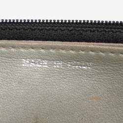 مملوكة مسبقًا Chanel WOC Black Camellia Embossed Leather Clutch Bag