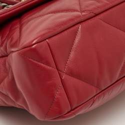 مملوكة مسبقًا Chanel 19 Large Red Quilted Leather Flap Bag