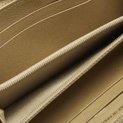 مملوكة مسبقًا Chanel Boy Gold Quilted Leather Zip Coin Purse