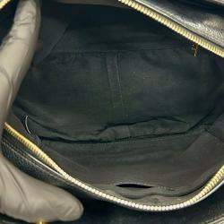 Pre Owned Chanel Black Petite Caviar Timeless Tote