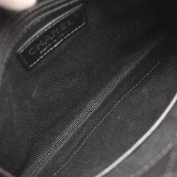 مملوكة مسبقًا Chanel Black Calfskin Wild Stitch Chain Tote Bag