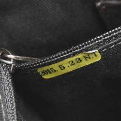 مملوكة مسبقًا Chanel Black Calfskin Wild Stitch Chain Tote Bag