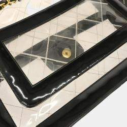 Pre Owned حقيبة كتف شانيل كلاسيك بكلاسيك ماكسي بي في سي أسود