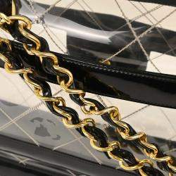 Pre Owned حقيبة كتف شانيل كلاسيك بكلاسيك ماكسي بي في سي أسود