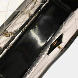 Pre Owned حقيبة كتف شانيل كلاسيك بكلاسيك ماكسي بي في سي أسود