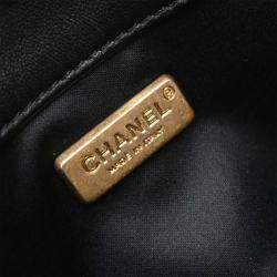 Pre Owned Chanel Black Sequins Dare To Disturb Shoulder Bag